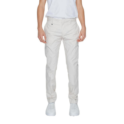 Beige Cotton Pant