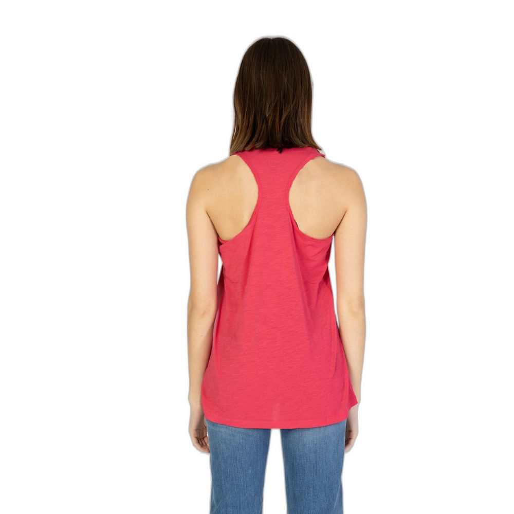 Pink Cotton Tank Tops