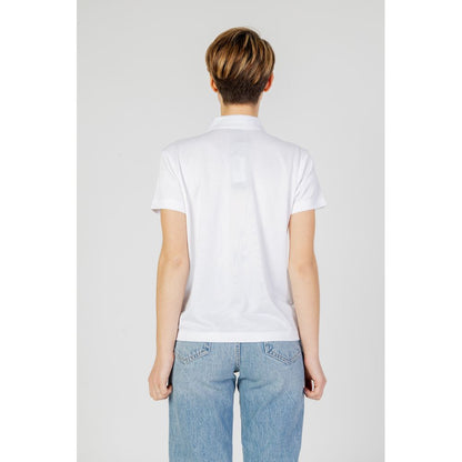White Polyester T-Shirt