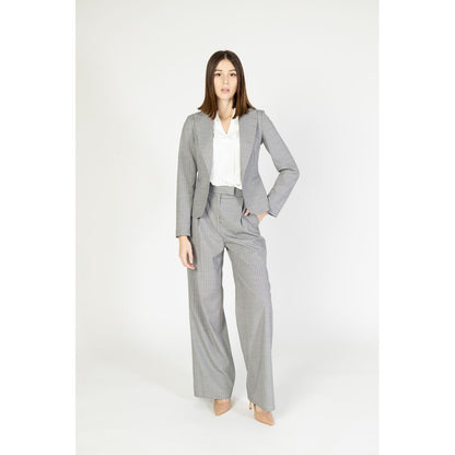 Multicolor Polyester Casual Pants