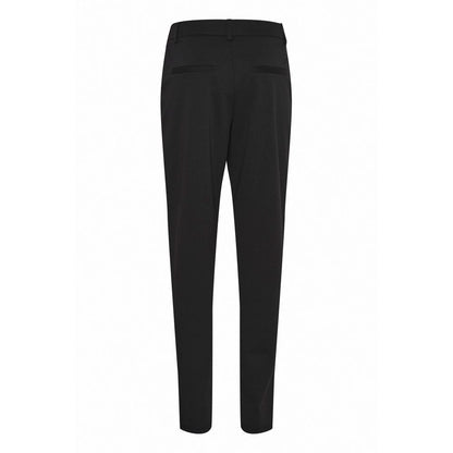 Black Recycled Polyester Dress Pants