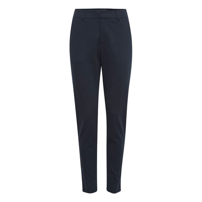 Blue Recycled Polyester Dress Pants