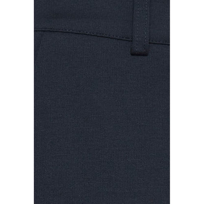 Blue Recycled Polyester Dress Pants