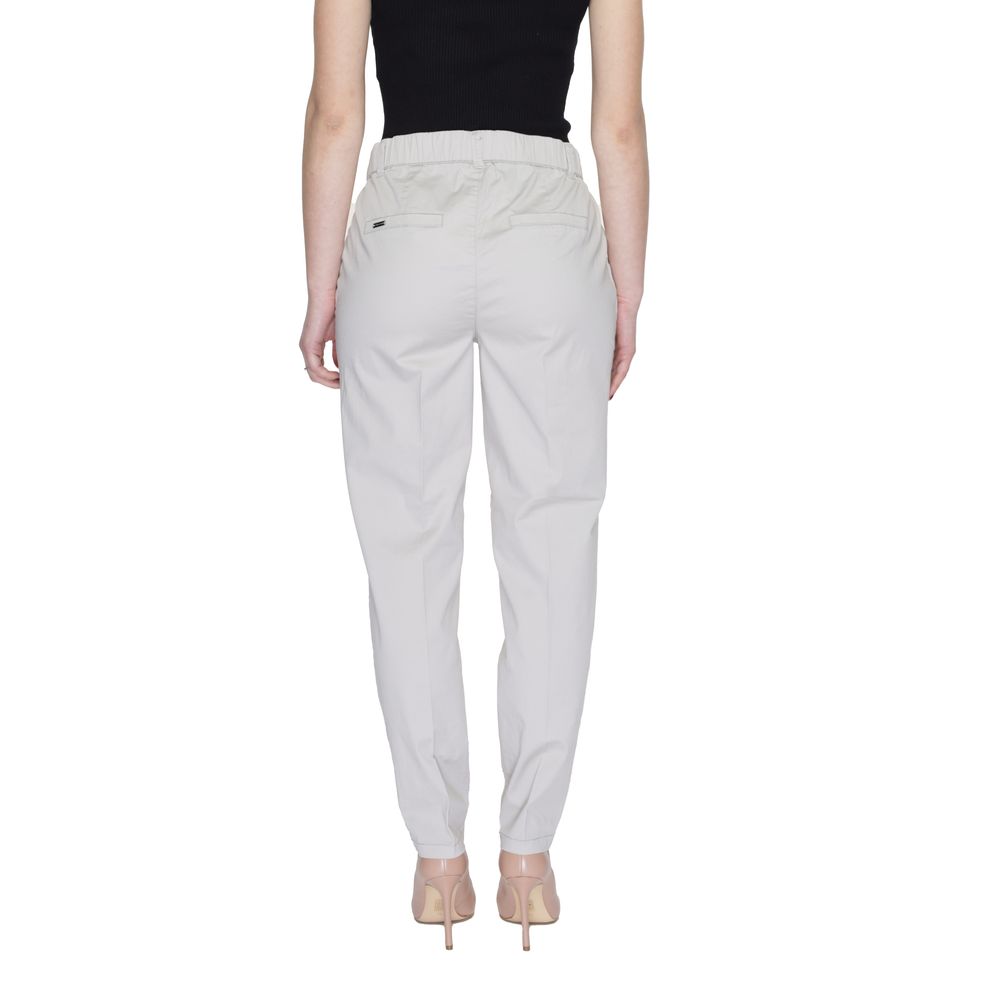 Beige Cotton Pant