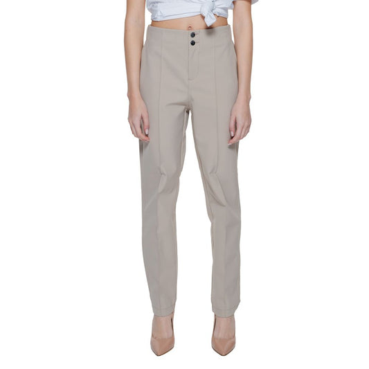 Beige Polyamide Pant