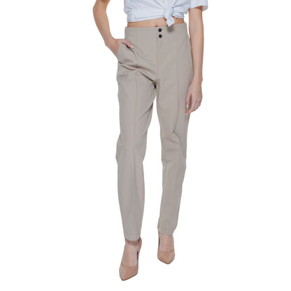Beige Polyamide Pant