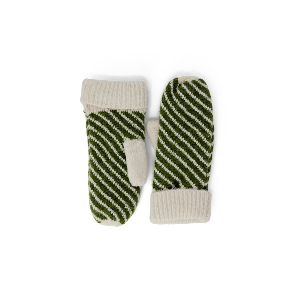 Cream Polyester Gloves