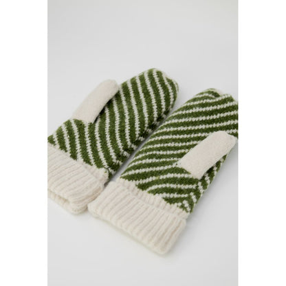 Cream Polyester Gloves