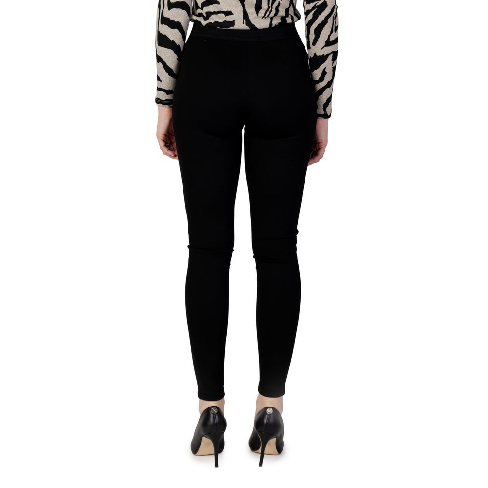 Black Viscose Leggings
