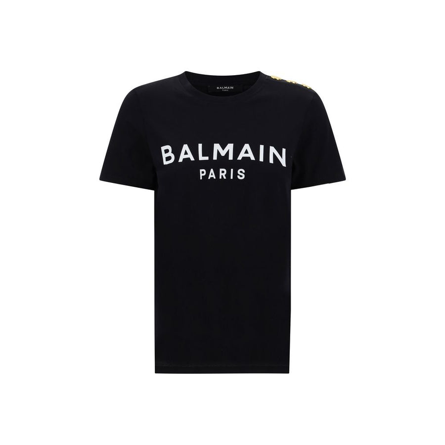 Black Cotton T-Shirt