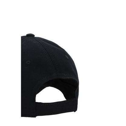 Black Cotton Cap (Baseball Hat)