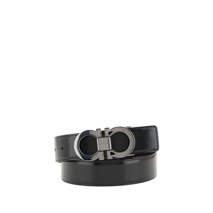 Black Calf Leather Bos Taurus Regular Belt