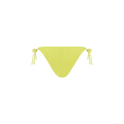 Yellow Polyamide Swim Briefs