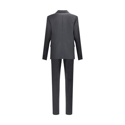 Black Fleece Wool Two-Piece Suit