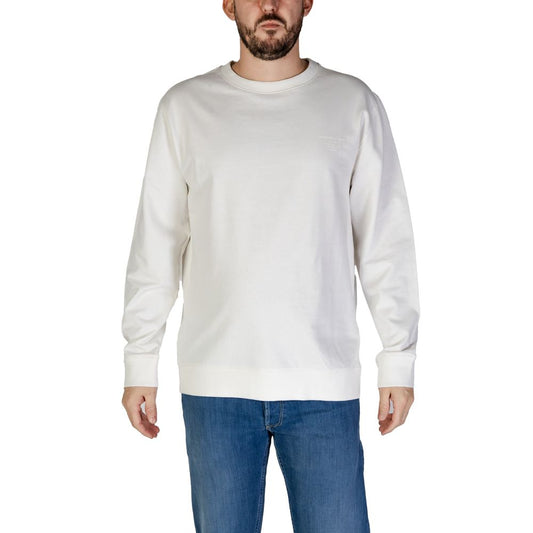 White Cotton Sweatshirt