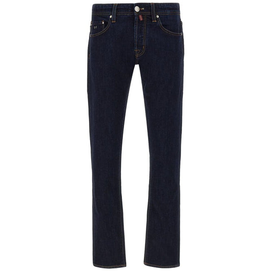 Blue Cotton Men's Jeans