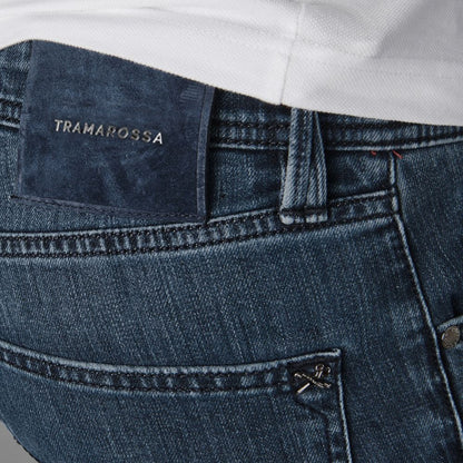 Blue Cotton Men Jeans