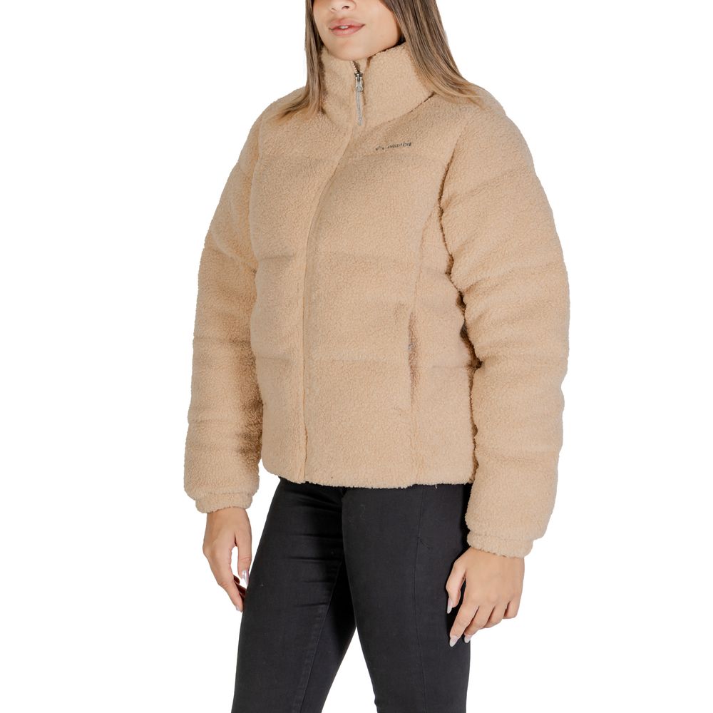 Beige Nylon Coat