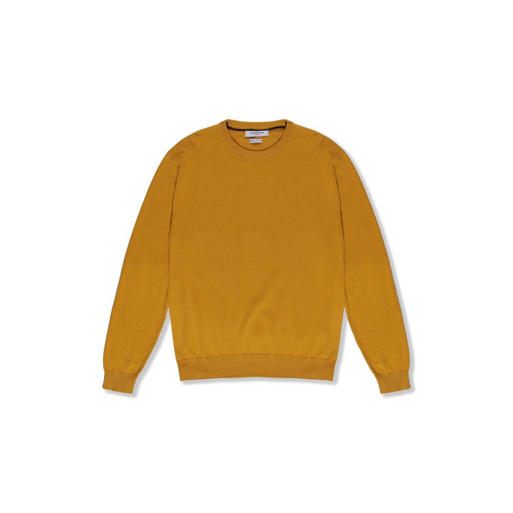 Orange Cotton Sweatshirt