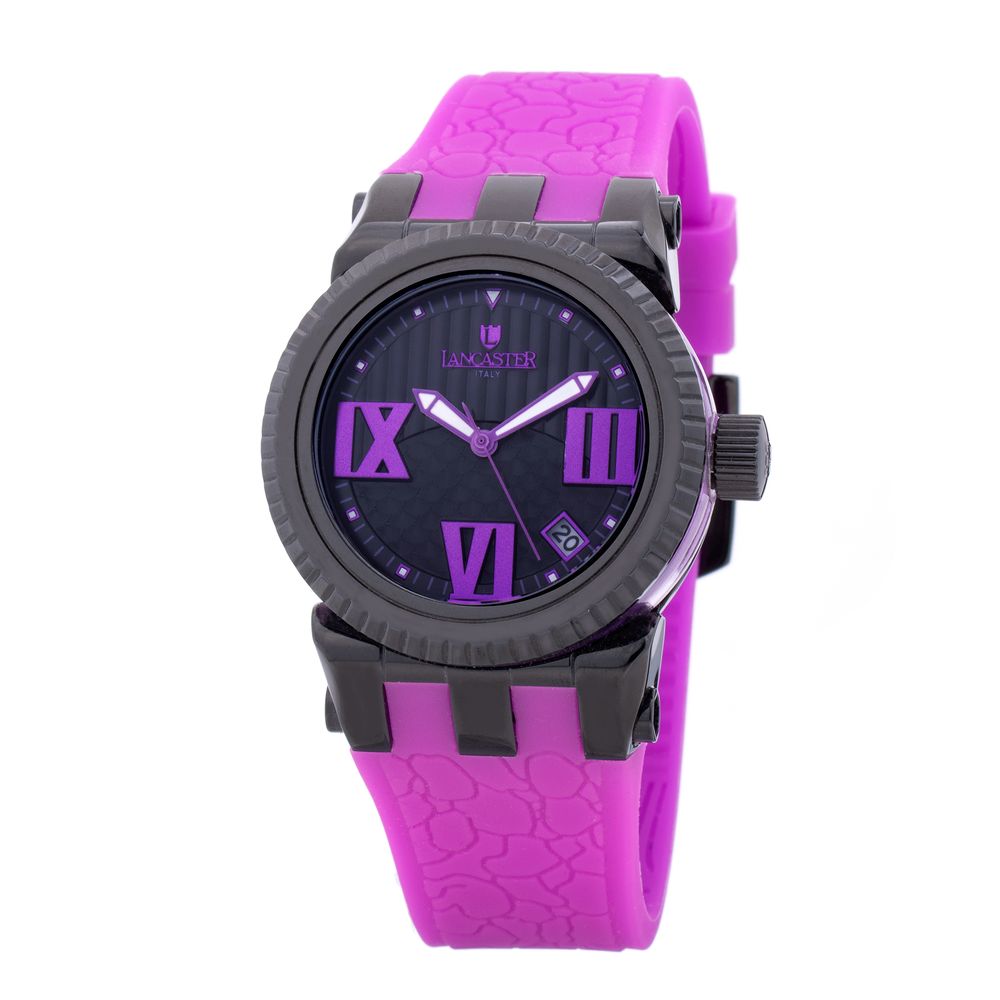 Purple Synthetic Bracelet Watch