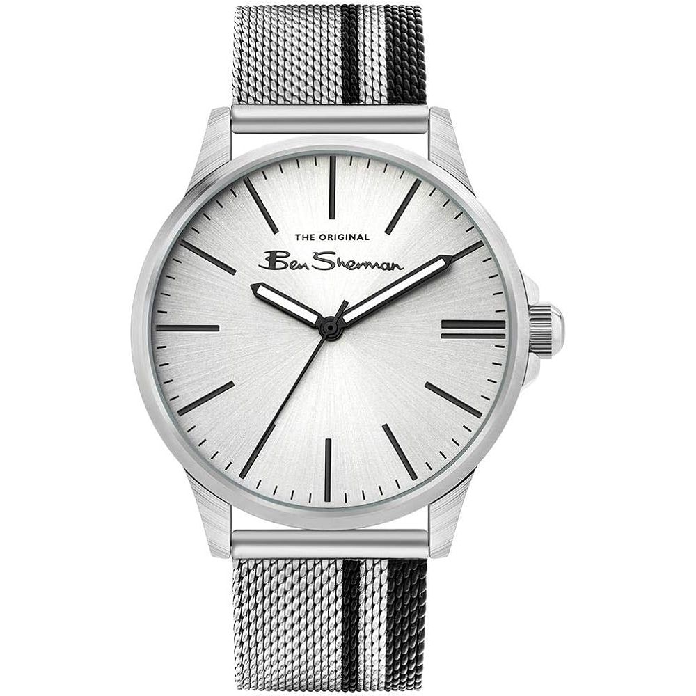 Gray Stainless Steel Dress Watch