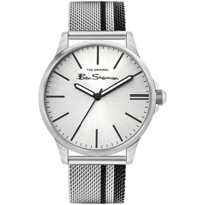 Gray Stainless Steel Dress Watch