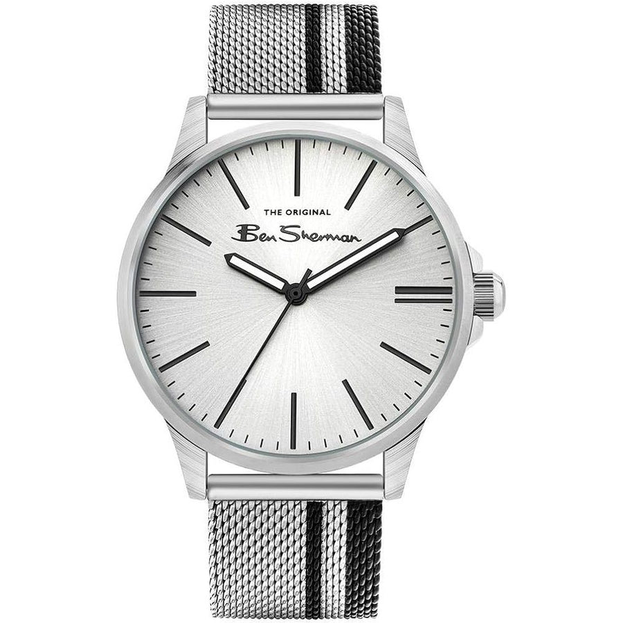 Gray Stainless Steel Dress Watch