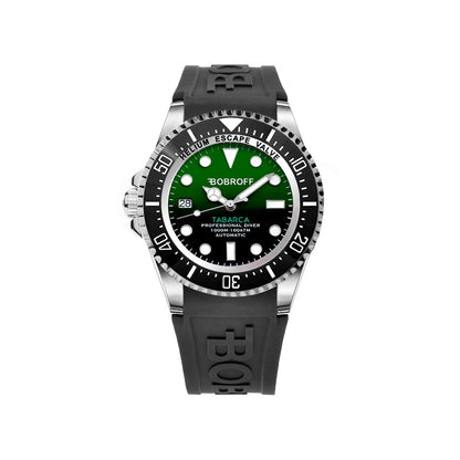Black Rubber Sport Watch