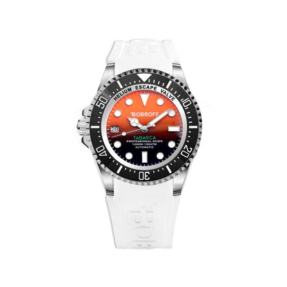 White Rubber Sport Watch