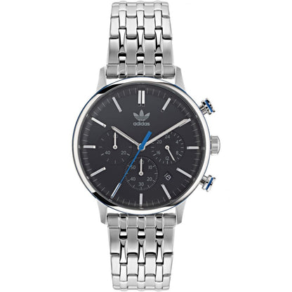 Gray Stainless Steel Dress Watch