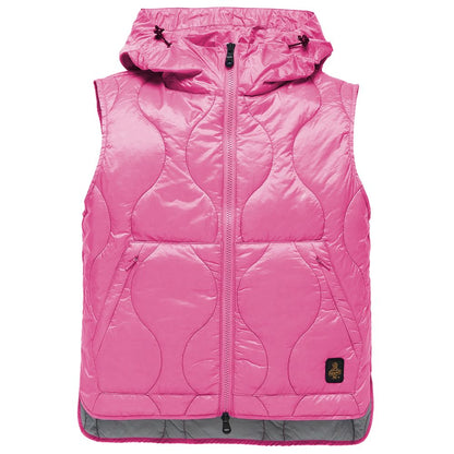 Fuchsia Polyamide Women Vest