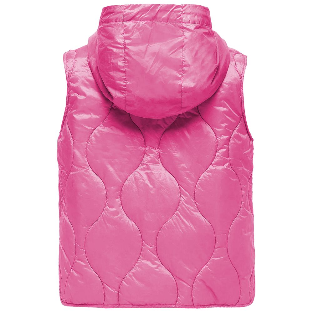 Fuchsia Polyamide Women Vest