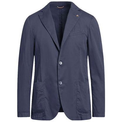 Blue Cotton Blazer