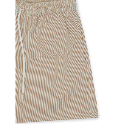 Beige Polyester Shorts