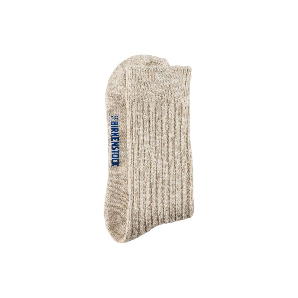 Beige Cotton Socks