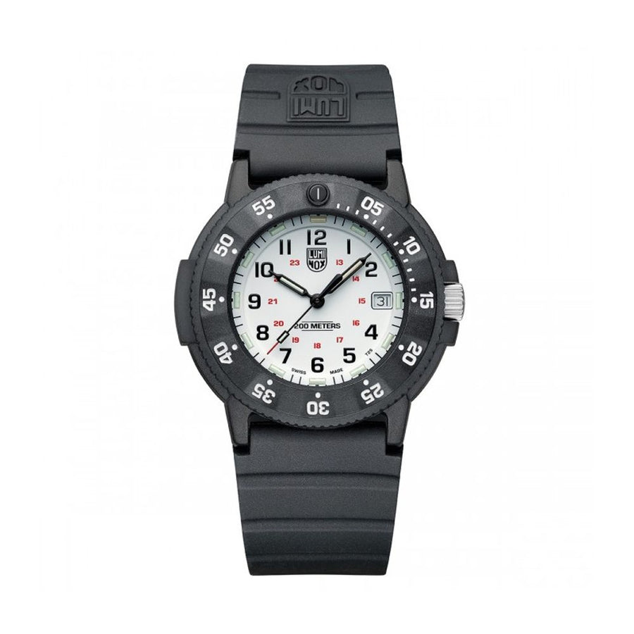 Black Rubber Sport Watch
