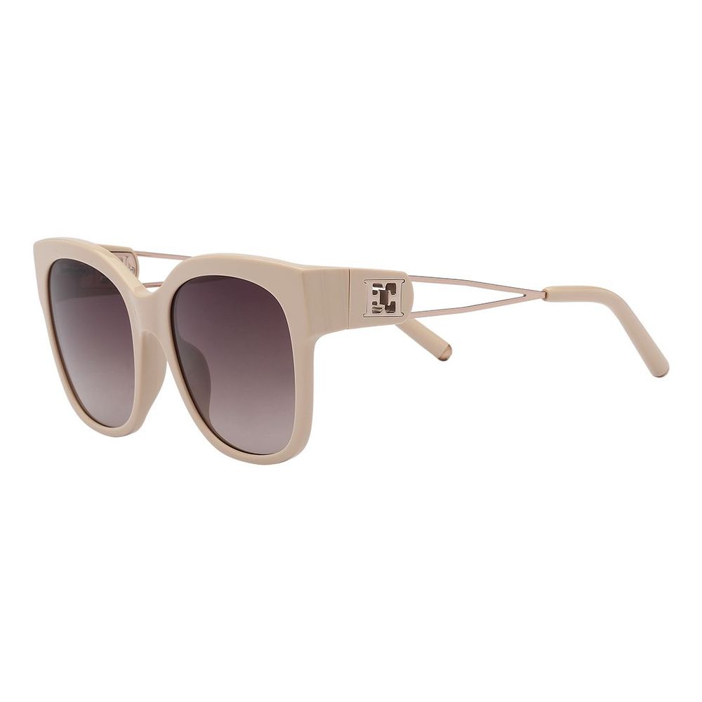 Beige Metal Sunglasses