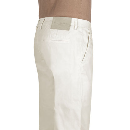 White Cotton Men Jeans