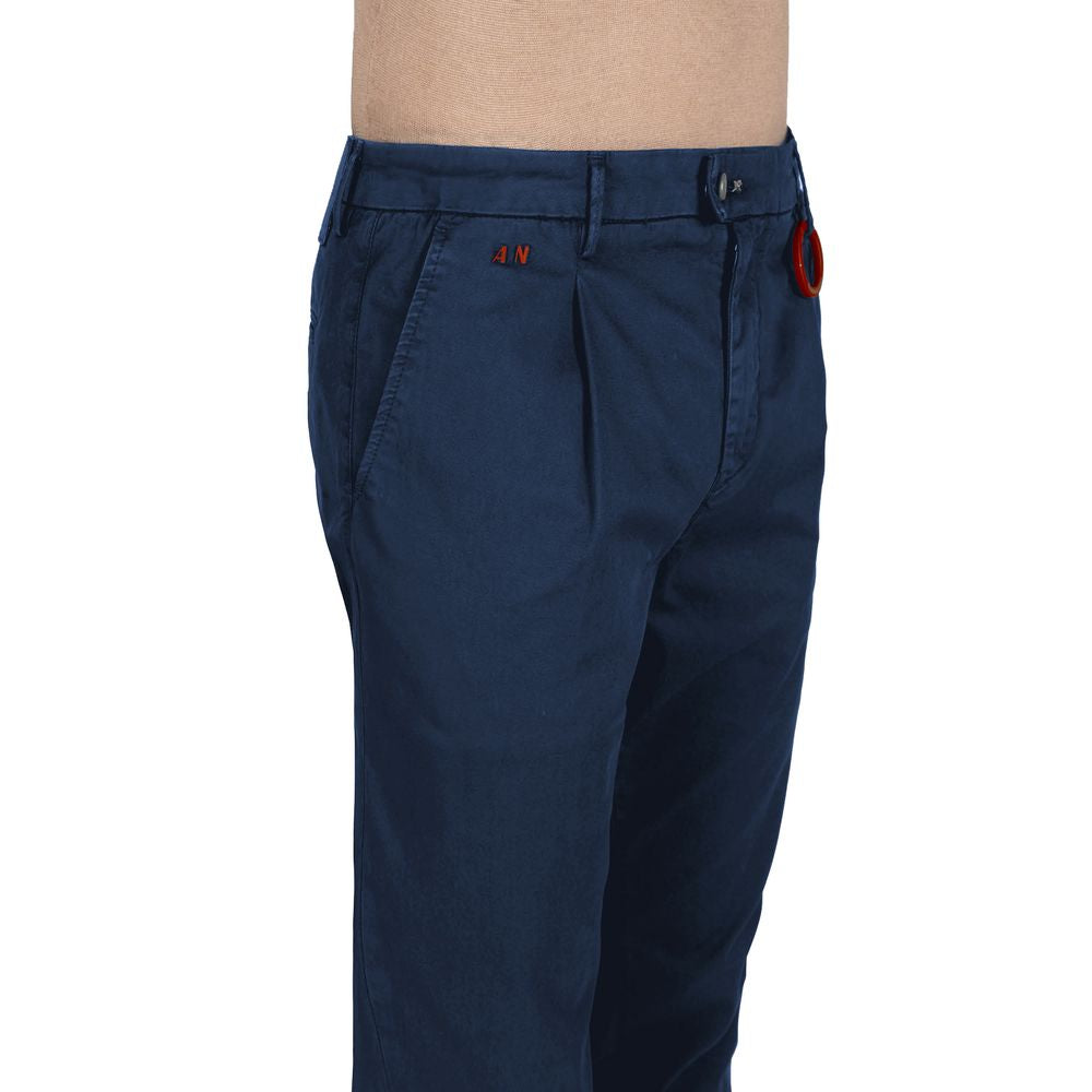 Blue Cotton Men Jeans