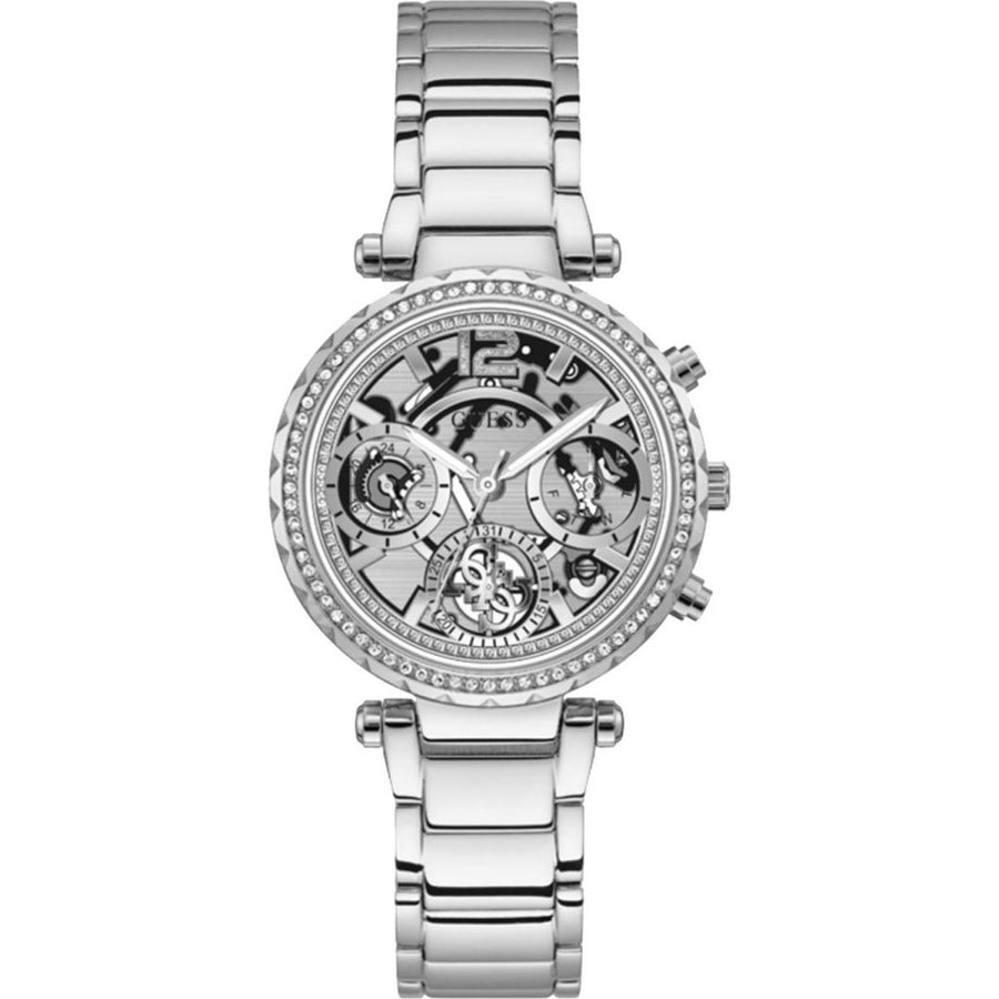 Gray Stainless Steel Dress Watch
