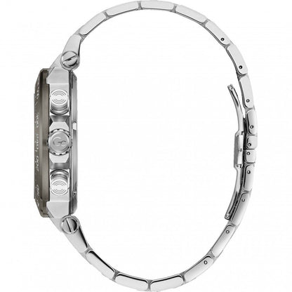 Silver Stainless Steel Dress Watch