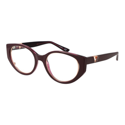 Burgundy Plastic Glasses (Frames)