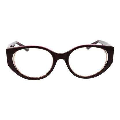 Burgundy Plastic Glasses (Frames)