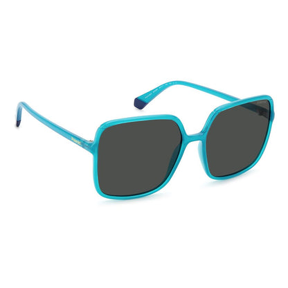 Blue Plastic Sunglasses