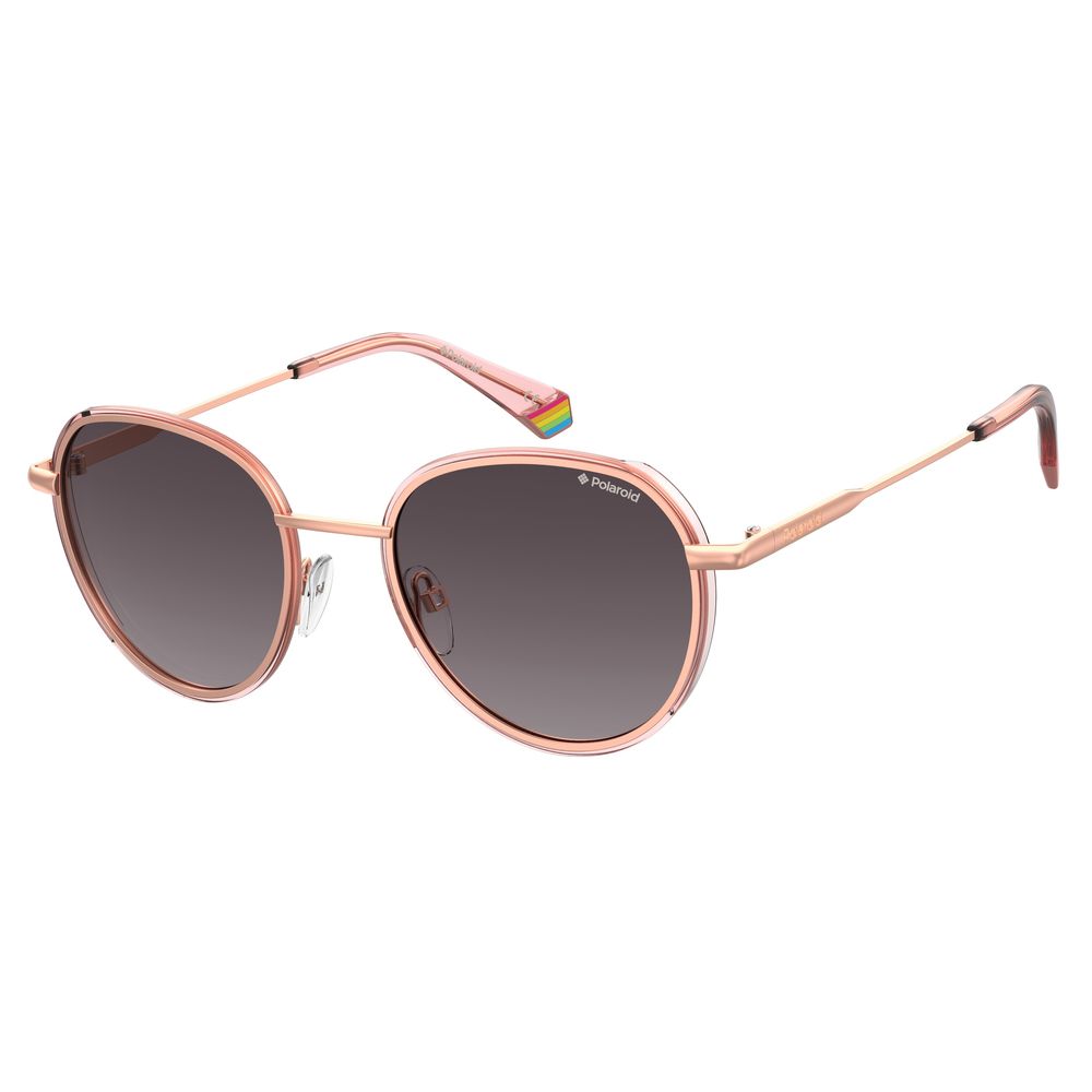 Rose Gold Metal Sunglasses