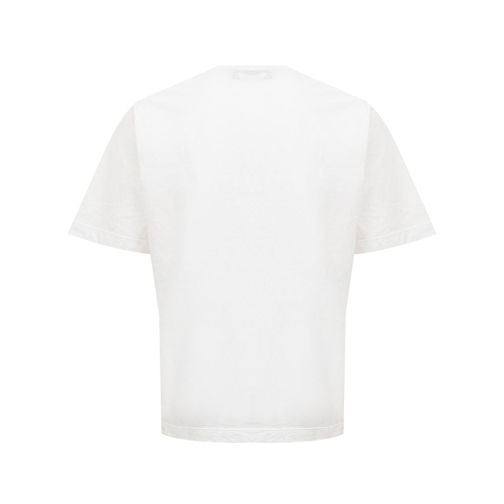 Elegant Cotton White Tee for Stylish Women