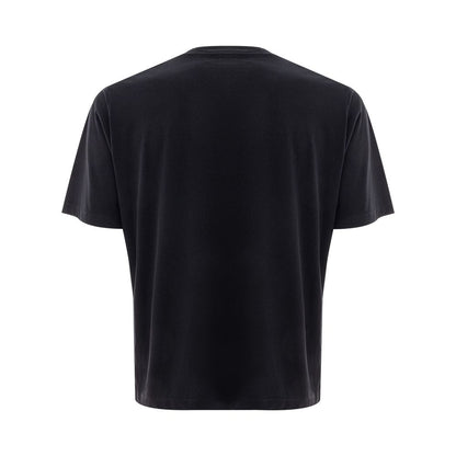 Black Cotton T-Shirt