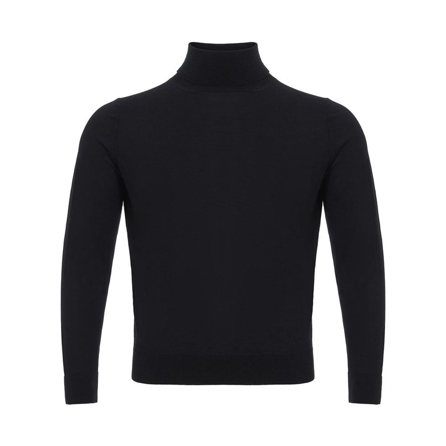 Italian Cashmere Luxury Black Sweater