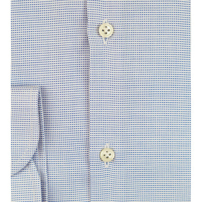 Blue Cotton Men's Shirt