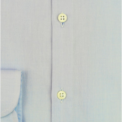 Light Blue Cotton Men Shirt